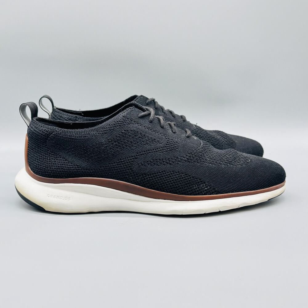 Cole Haan Shoes Mens 11 Black Knit 3.Zerogrand Lightweight Comfort Sneakers